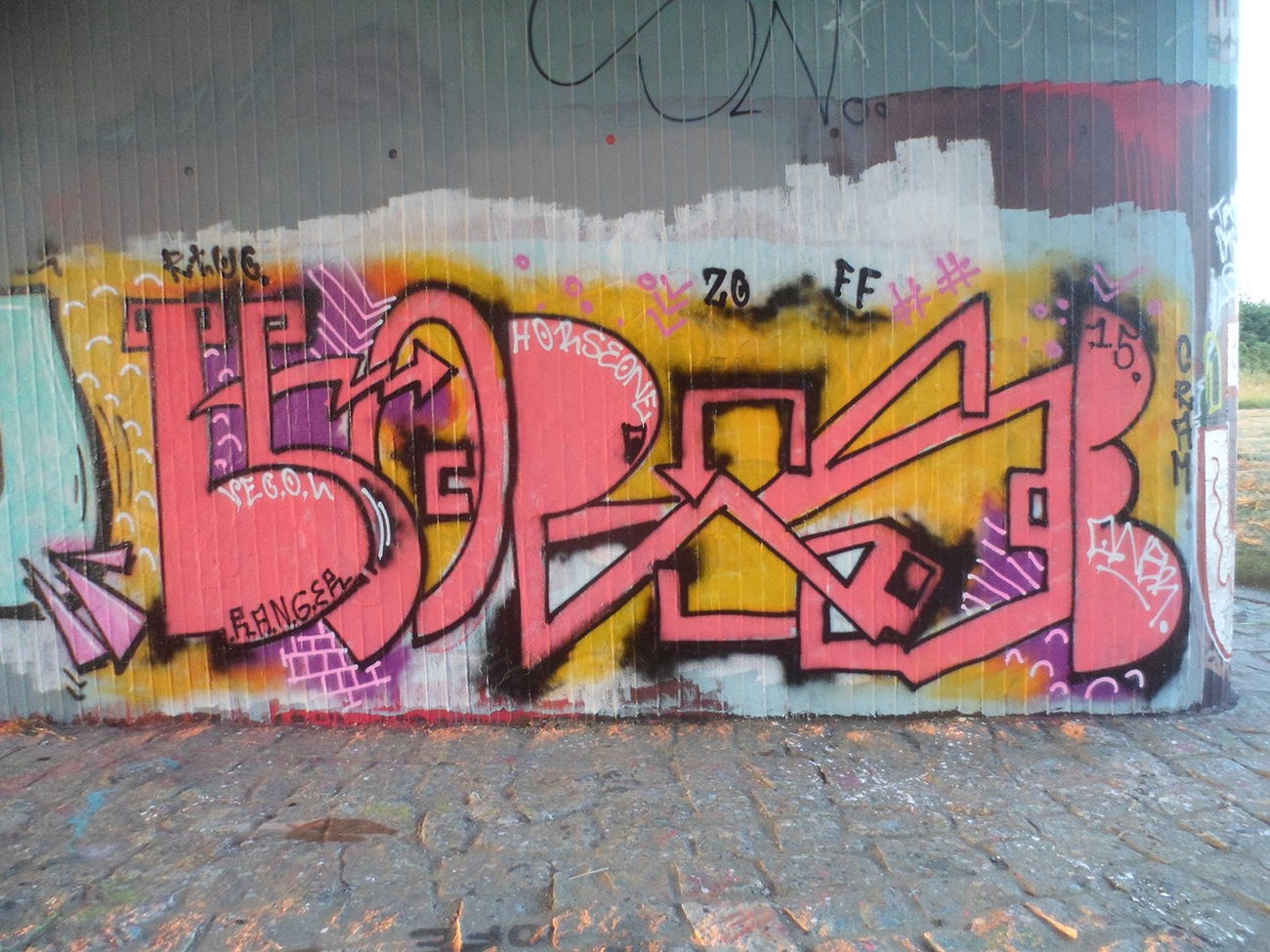 Graffiti Wall - Photo by honigfresser - horse (2015)