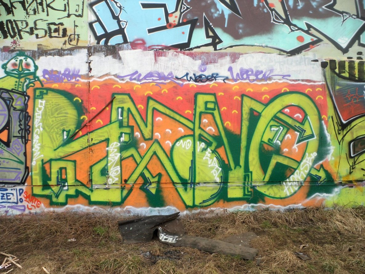 Graffiti Wall - Photo by honigfresser - reno (2015)