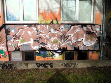 Graffiti Wall - Photo by honigfresser - rick (2015)
