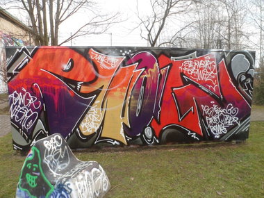 Graffiti Wall - Photo by honigfresser - ruog (2015)