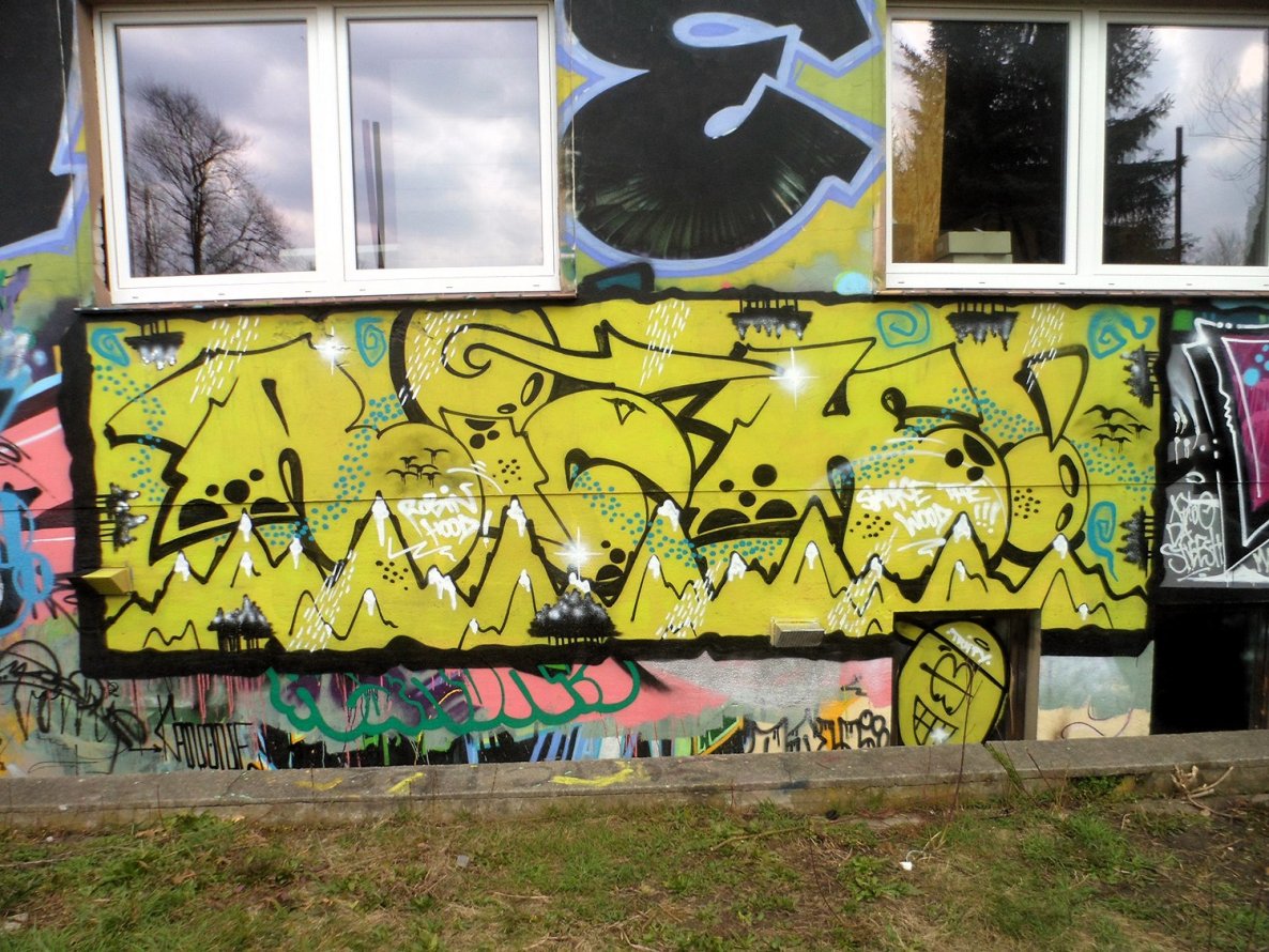 Graffiti Wall - Photo by honigfresser - rick (2015)