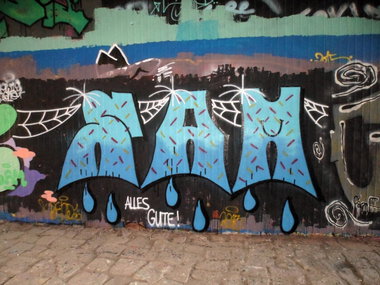Graffiti Wall - Photo by honigfresser - sam (2015)