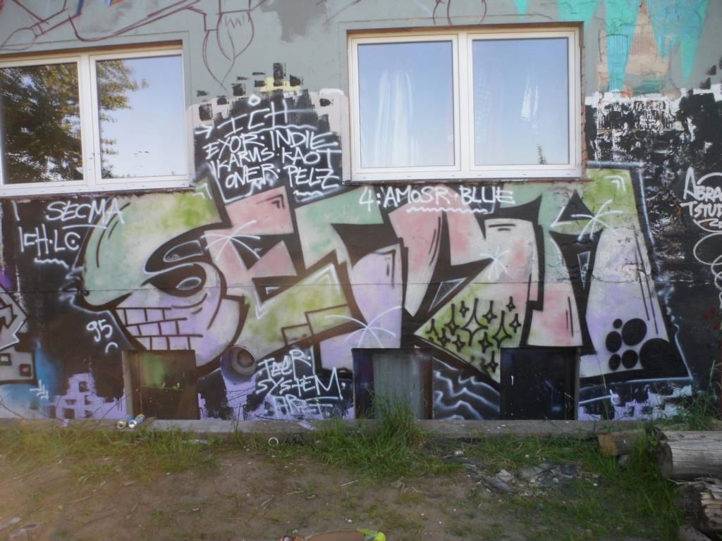 Graffiti Wall - Photo by honigfresser