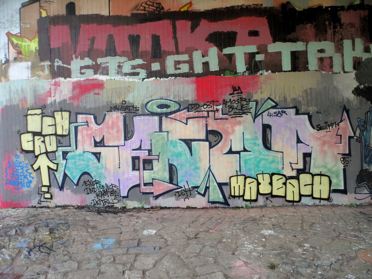 Graffiti Wall - Photo by honigfresser - secma (2015)