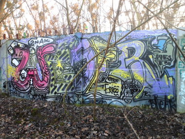Graffiti Wall - Photo by honigfresser - weser (2015)