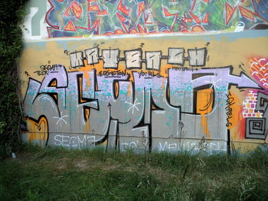 Graffiti Wall - Photo by honigfresser - secma (2015)