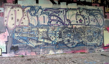 Graffiti Wall - Photo by honigfresser - maybach, zelda (2015)