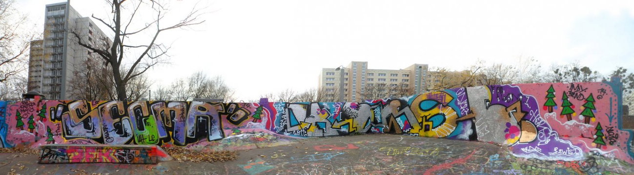 Graffiti Wall - Photo by honigfresser - secma, horse, oner (2014)