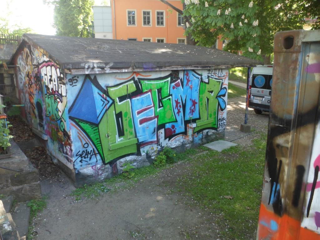 Graffiti Wall - Photo by honigfresser