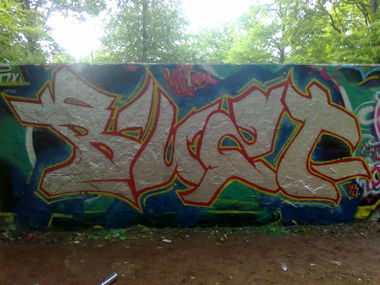 Graffiti Wall in Bonn - Photo by hoodflows73 (2015)