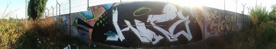 Graffiti Wall in Ploie?ti - Photo by hopa - hopa (2014)