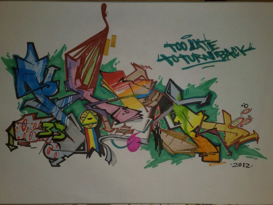 Graffiti Sketch - Photo by hopa - hopa (2012)