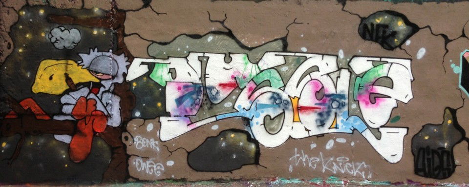 Graffiti Wall - Photo by hoschie