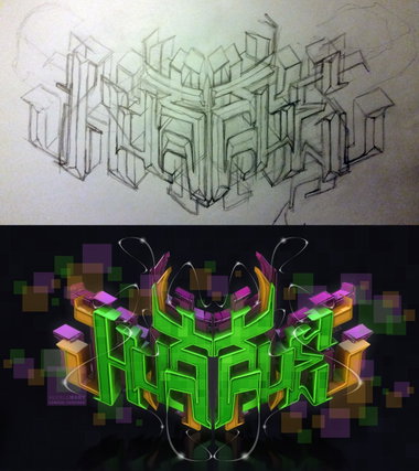 Graffiti Wall - Photo by huckleMary - hucklemary, mary, lemacs (2015)