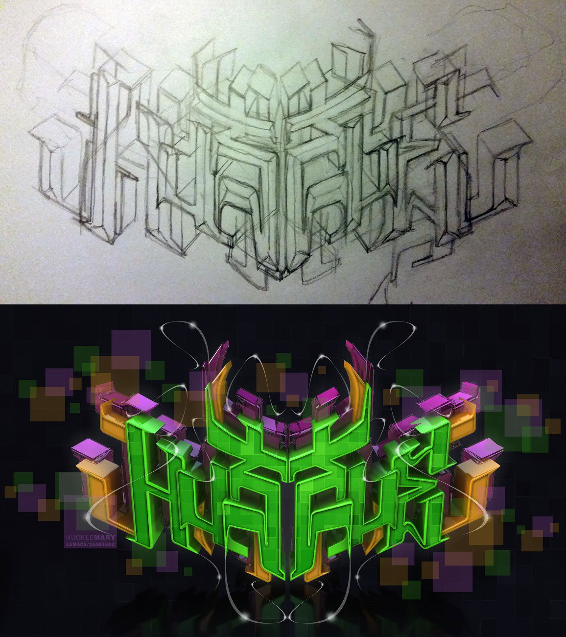 Graffiti Wall - Photo by huckleMary - hucklemary, mary, lemacs (2015)