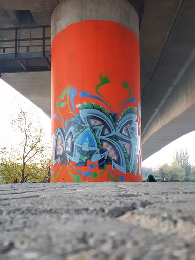 Graffiti Wall - Photo by huckleMary - graffiti, jam, 3d (2019)