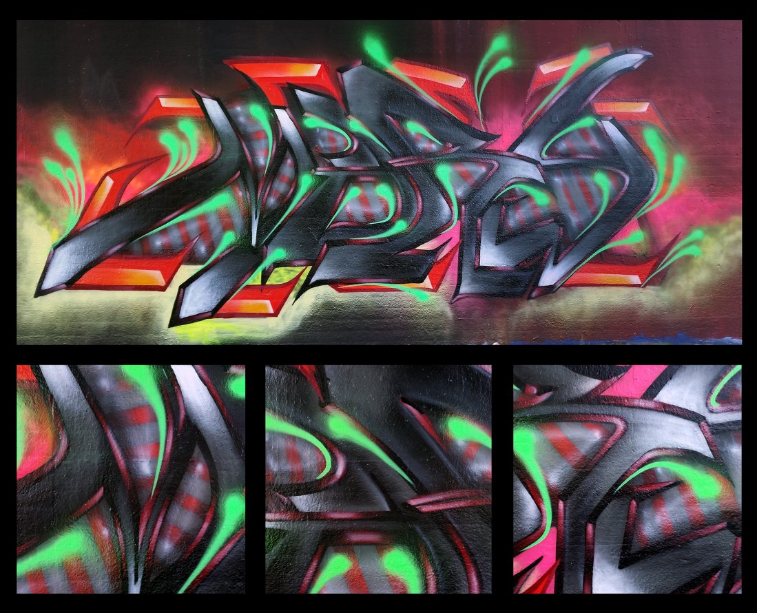 Graffiti Wall - Photo by huckleMary - mary, hucklemary, moohee (2014)