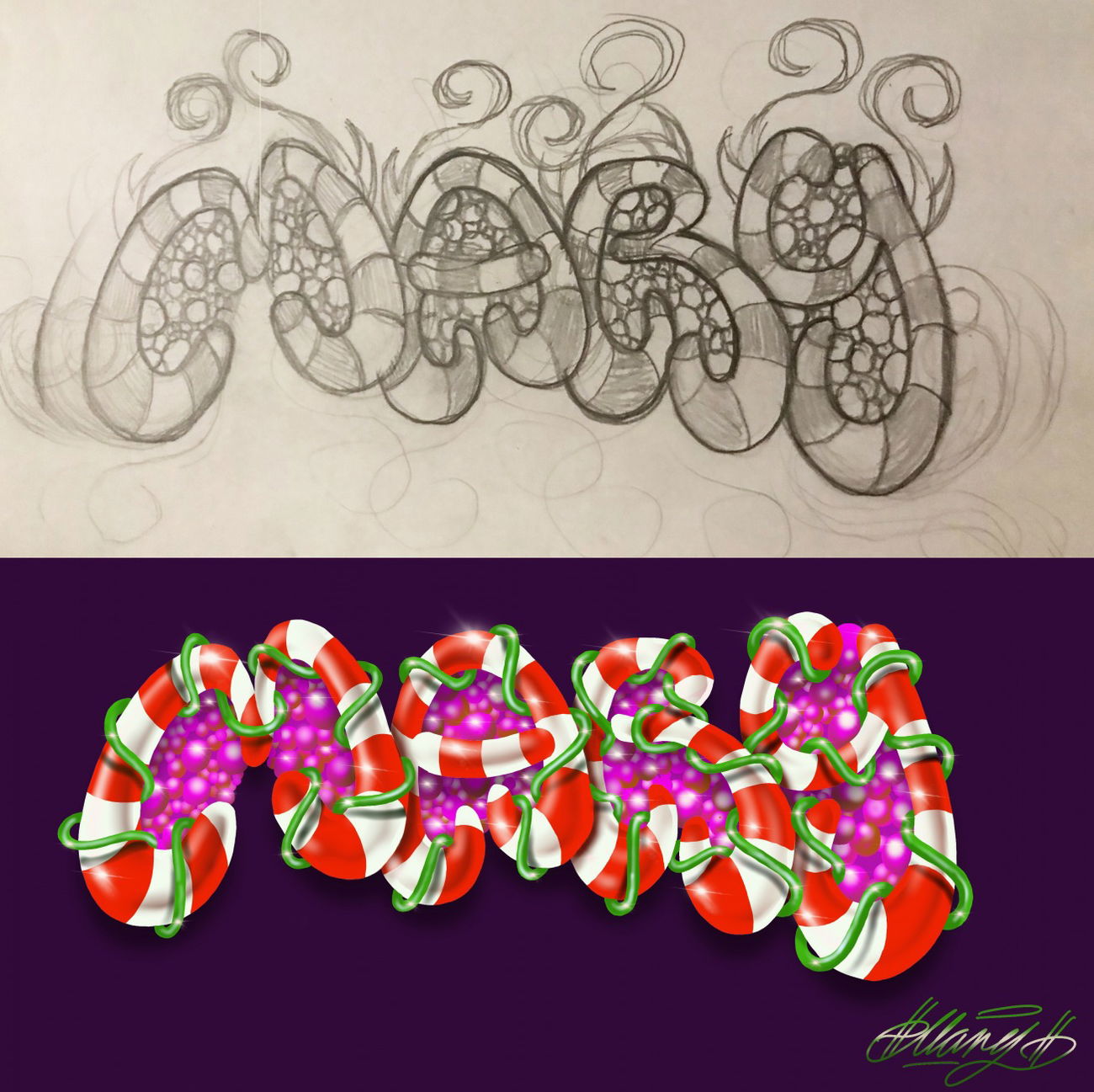 Graffiti Sketch - Photo by huckleMary