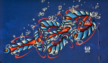 Graffiti Wall - Photo by huckleMary