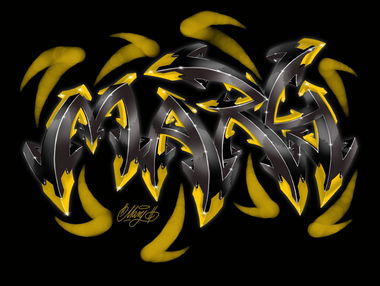 Graffiti Sketch - Photo by huckleMary - sketch, mary, hucklemary (2019)