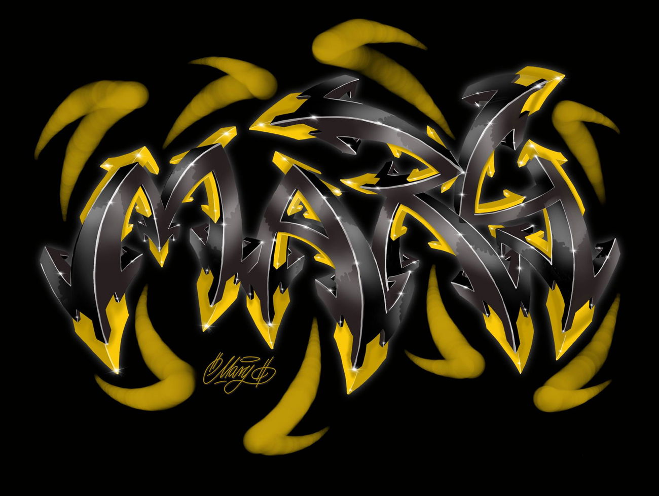 Graffiti Sketch - Photo by huckleMary - sketch, mary, hucklemary (2019)