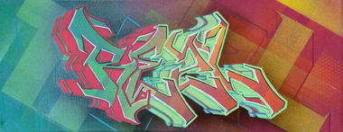 Graffiti Wall in Mannheim  - Photo by huckleMary - rezl, mary, hucklemary (2015)