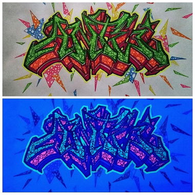 Graffiti Wall - Photo by huckleMary