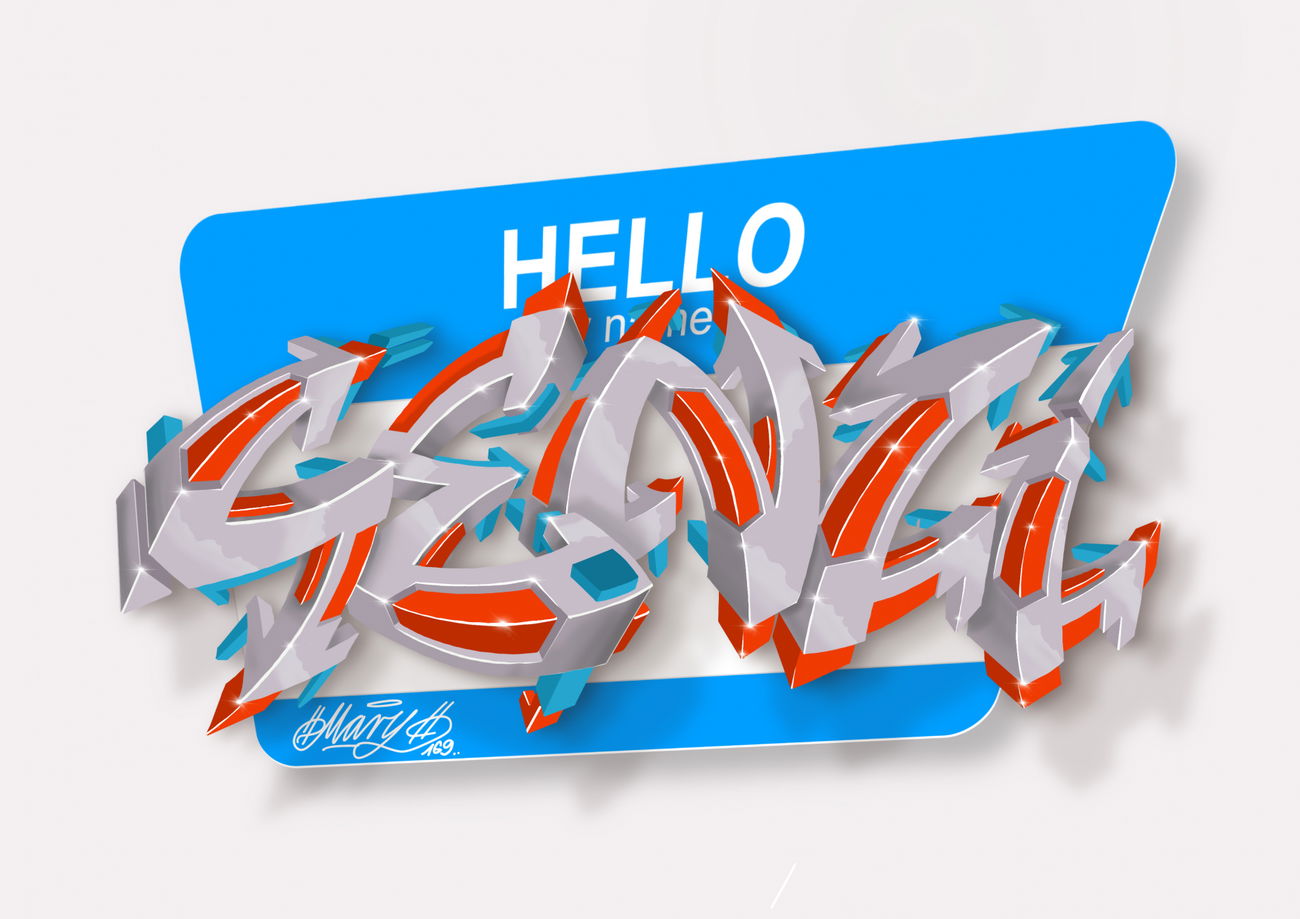 Graffiti Sketch - Photo by huckleMary