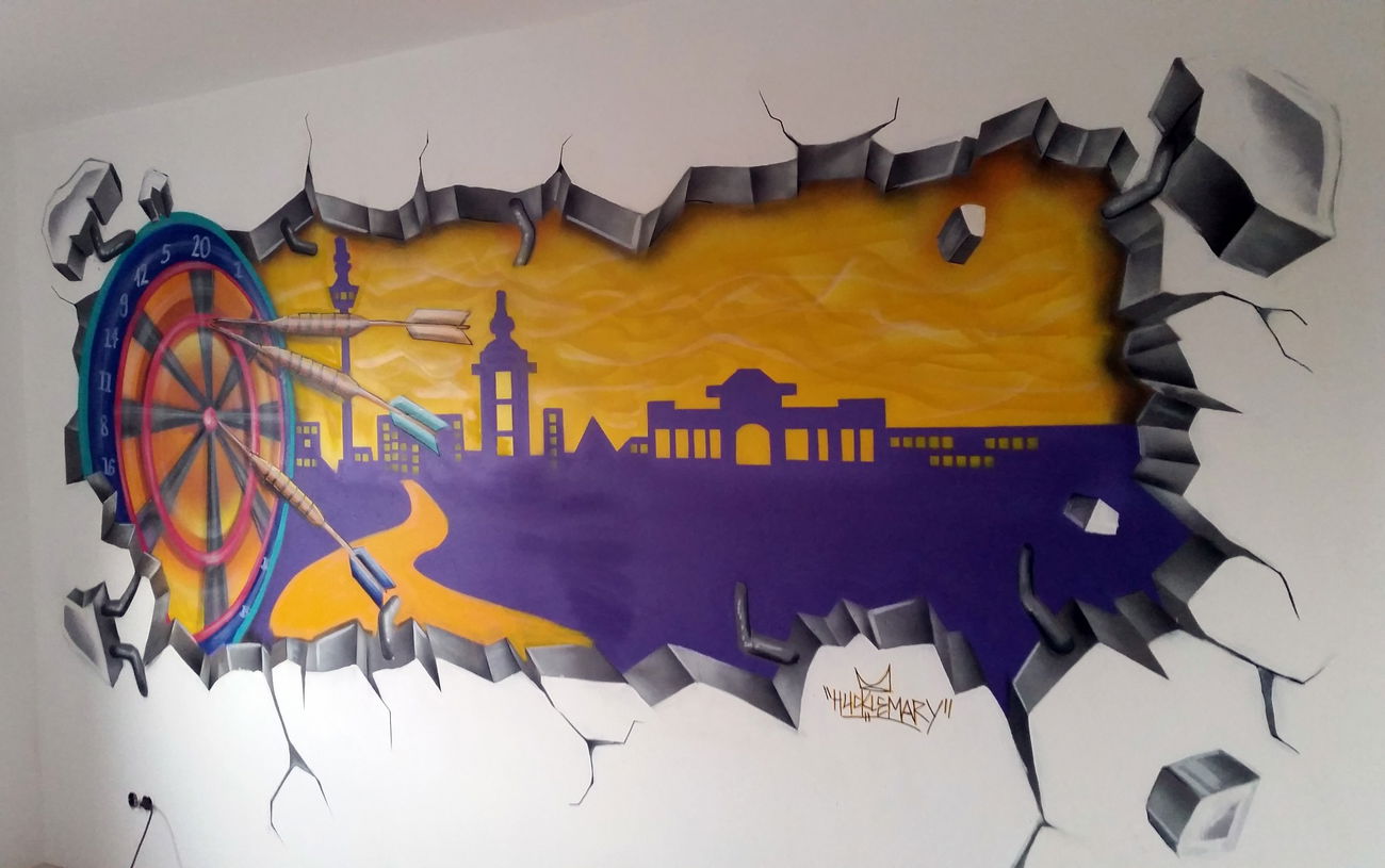 Graffiti Wall in Mannheim  - Photo by huckleMary - mary, hucklemary, lemacs (2015)