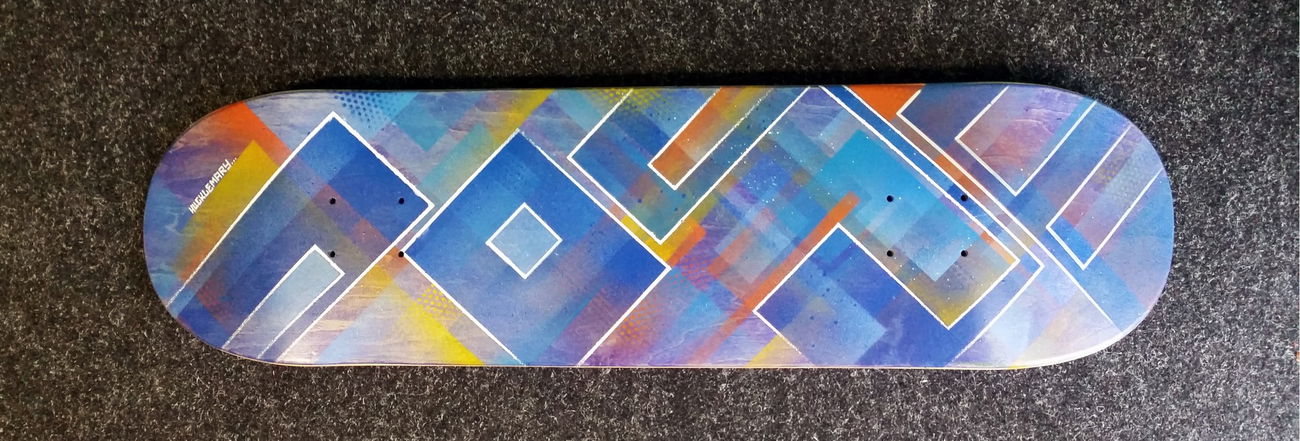 Graffiti Wall in Mannheim - Photo by huckleMary - deck, skateboard, hucklemary (2016)