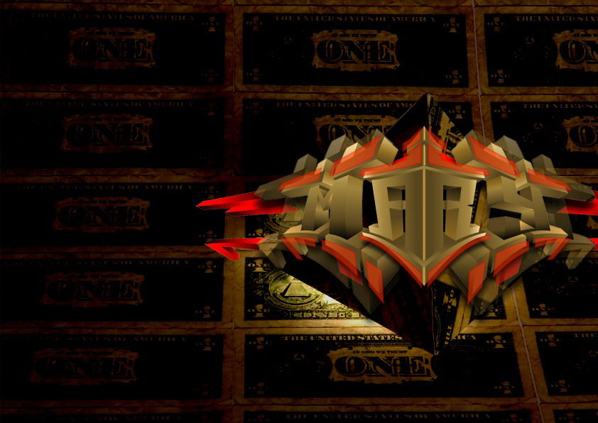 Graffiti Wall - Photo by huckleMary - sketch, digital, symmary