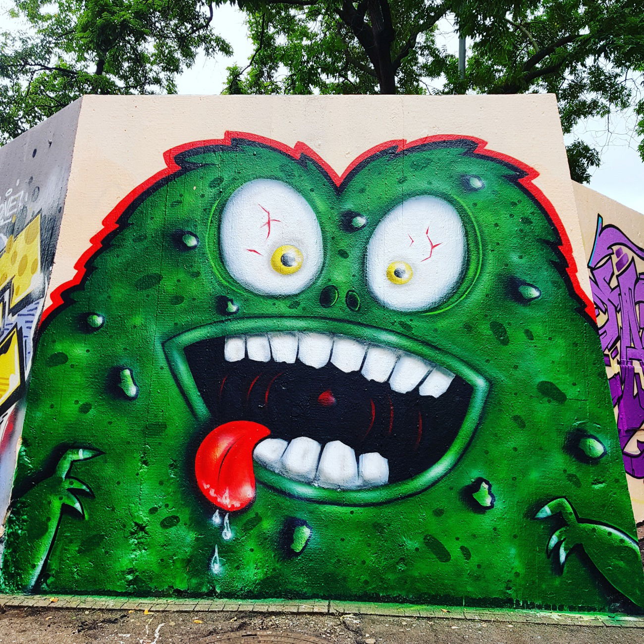 Graffiti Wall - Photo by huckleMary - ghetto, soul, jam (2017)