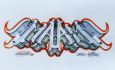 Graffiti Wall - Photo by huckleMary - symmary, mary, hucklemary (2017)