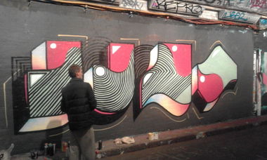 Graffiti Wall in London - Photo by iCon (2018)