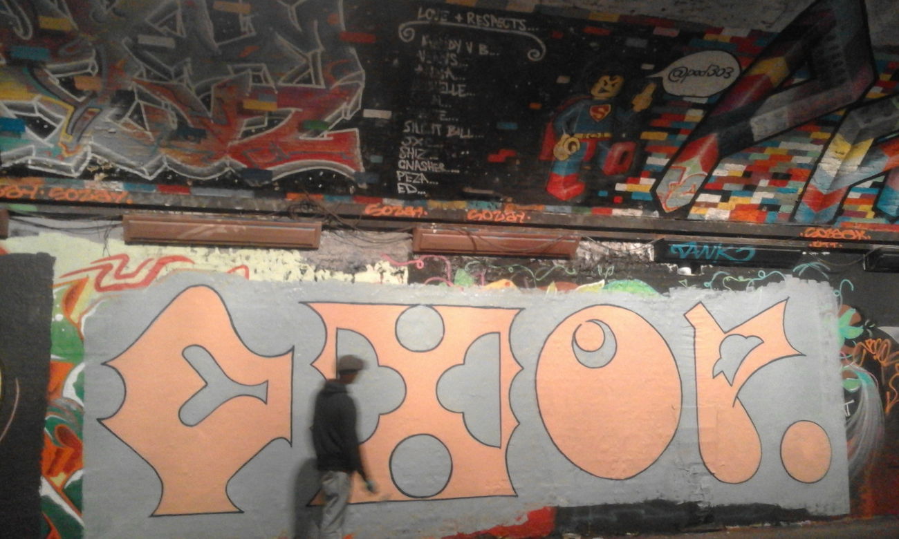 Graffiti Wall in London - Photo by iCon (2018)