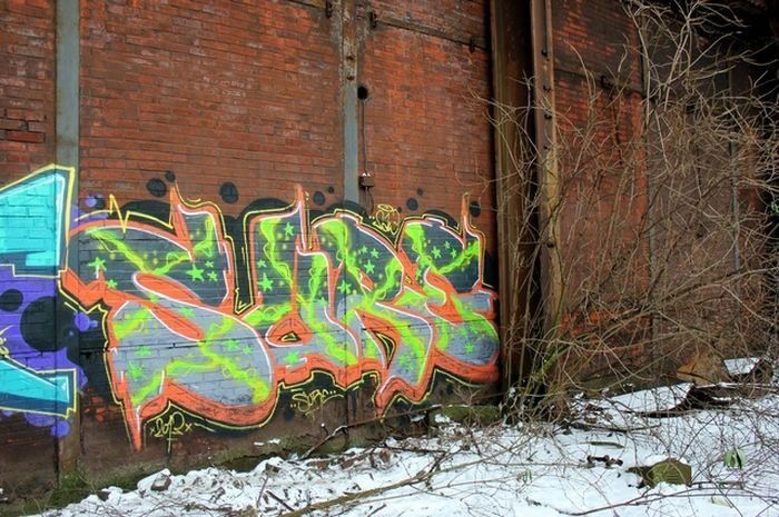 Graffiti Wall in Germany - Photo by iPuke