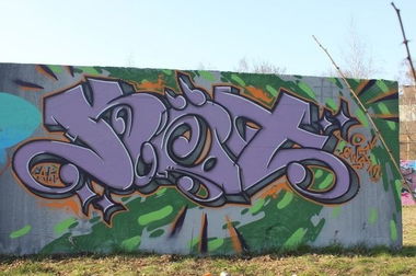 Graffiti Wall in Germany - Photo by iPuke - hmb, qws, duisburg