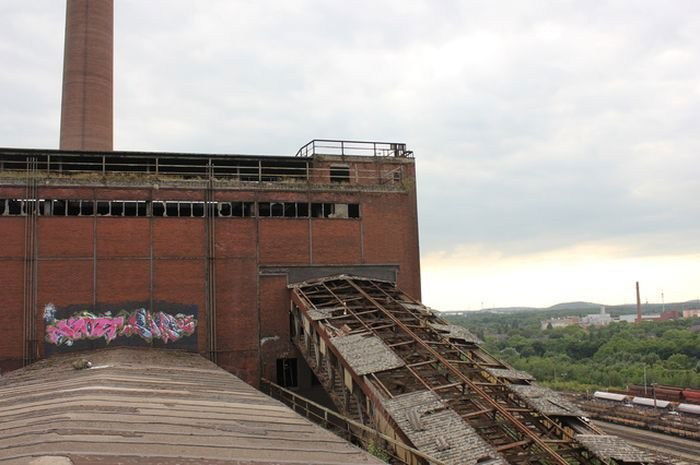 Graffiti Bombing in Germany - Photo by iPuke - hmb, qws, duisburg