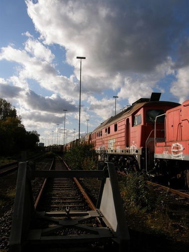 Graffiti Train in Germany - Photo by iPuke - hmb, qws, duisburg