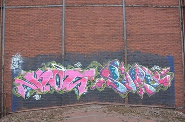 Graffiti Bombing in Germany - Photo by iPuke - hmb, qws, duisburg