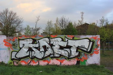 Graffiti Wall in Germany - Photo by iPuke - hmb, qws, duisburg