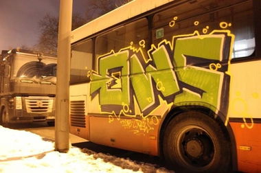 Graffiti Bombing in Germany - Photo by iPuke - hmb, qws, duisburg