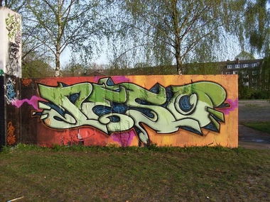 Graffiti Wall in Germany - Photo by iPuke