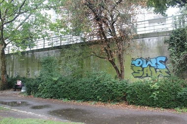 Graffiti Bombing in Germany - Photo by iPuke - hmb, qws, duisburg