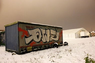 Graffiti Bombing in Germany - Photo by iPuke