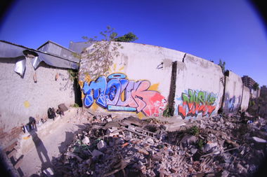 Graffiti Wall - Photo by iammok1