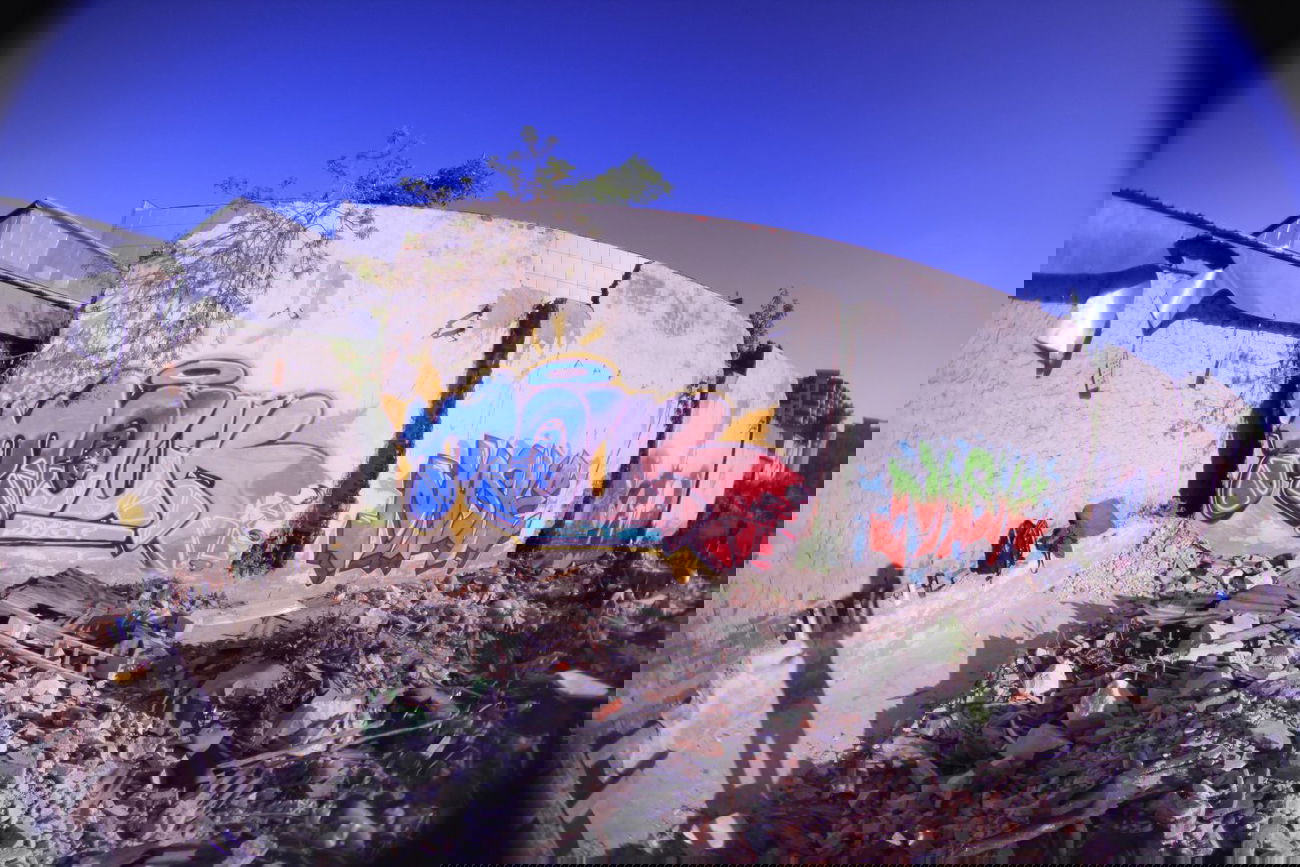 Graffiti Wall - Photo by iammok1