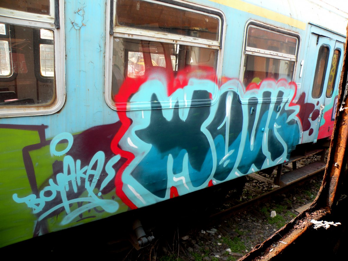 Graffiti Wall - Photo by iammok1