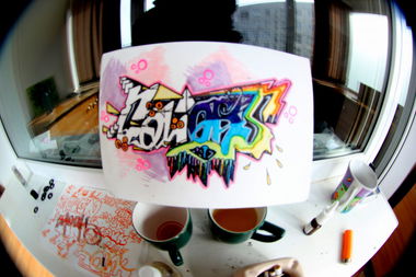 Graffiti Sketch - Photo by iammok1