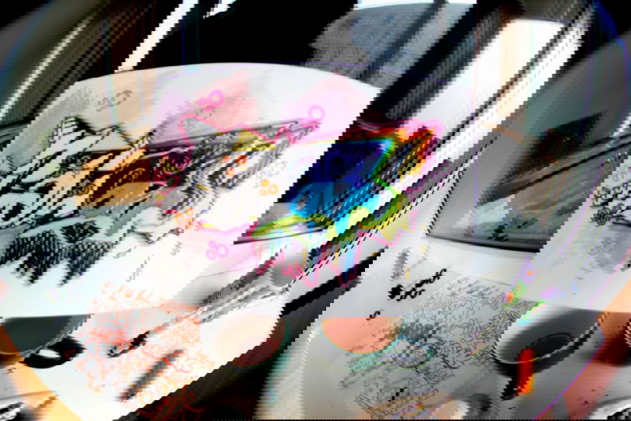 Graffiti Sketch - Photo by iammok1